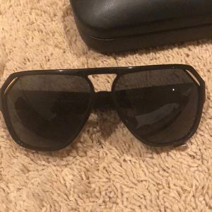 Dolce and Gabanna sunglasses aviators black
